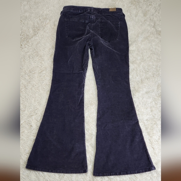 ARIAT Corduroy Flare Jean Dark Gray Womens Size 28 - Picture 6 of 14